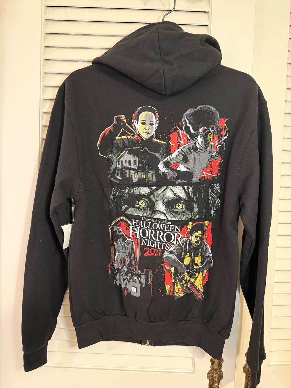 Universal Studios Halloween Horror Nights 2021 Zip-Up Hoodie